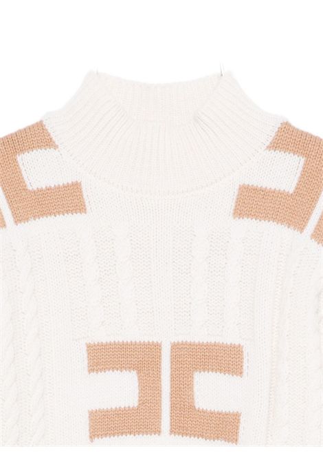 Pull con logo ELISABETTA FRANCHI KIDS | EFMA171C.FL230D747
